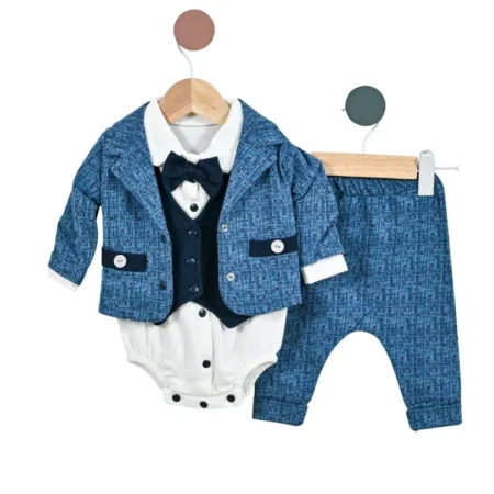 Costumas Elegant pentru Ceremonie copii de la 3 la 9 luni