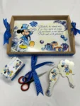 Tavita Mickey cu baloane albastre