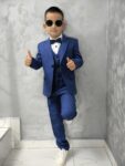 Costum băieți Albastru Regal
