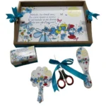 Tava si Accesorii Personalizabile, la Comandă, pentru Turtă/Moț Fetiță sau Băiat la 1 an cu Personaje Desene Animate